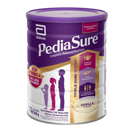 【品牌直供】澳洲ABBOTT雅培小安素儿童成长全营养配方粉 香草味 850g【效期26-04】 商品图1