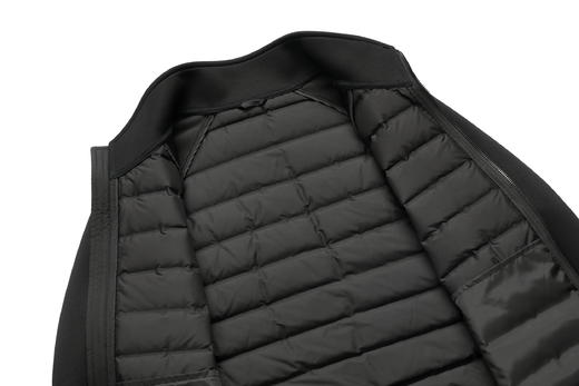 半身缘男女装 冬季插肩袖针织拼接轻薄情侣款立领羽绒服2529 商品图9