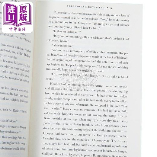 【中商原版】故园风雨后 伊夫林 沃 英文原版 Brideshead Revisited Evelyn Waugh 入选二十世纪百佳英文小说 商品图2