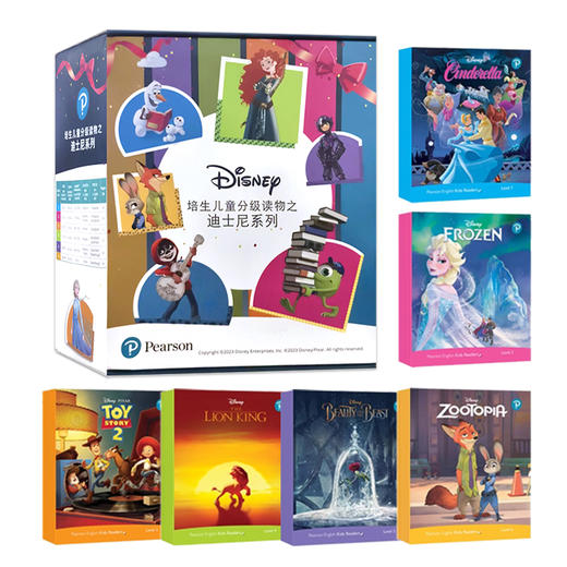 原版进口迪士尼少儿分级阅读Disney Kids Readers儿童经典动画故事绘本 商品图1
