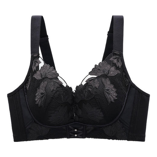 【轻奢性感❗️养护调整型文胸】智能温感杯，无痕月牙托置入连体养护双芯片！本命年大红类似内衣女无钢圈加厚上托聚拢薄款大胸显小新年 商品图8