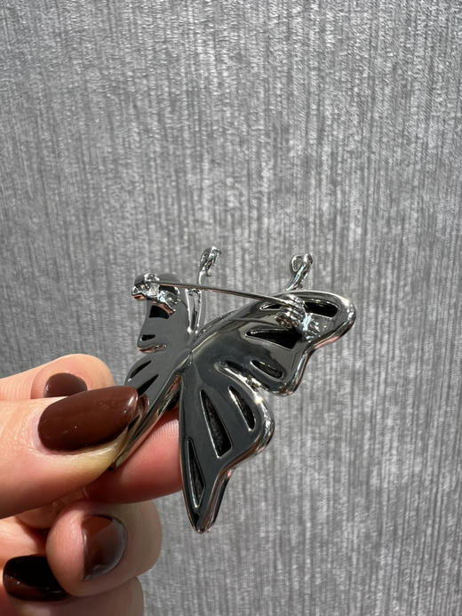 1113-4天花板级 彩贝大溪地珍珠 翩翩起舞彩碟胸针 仅有6枚 商品图11