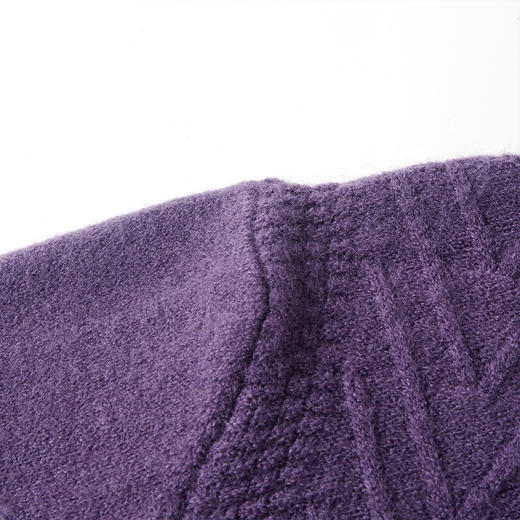 罗蒙女士针织衫秋冬经典半高领舒适百搭套头女毛衣休闲通勤 商品图7