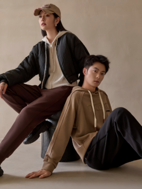 「羊毛+蚕丝+羽绒 三防保暖」悦小棉 羊毛蚕丝羽绒裤 显高显瘦 男女同款