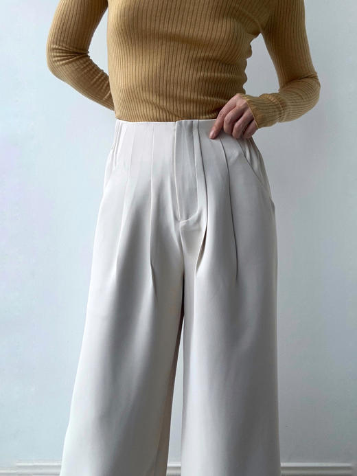 SIJIA｜百褶西裤 [ 黑AW2441 / 白AW2440 ] 商品图3
