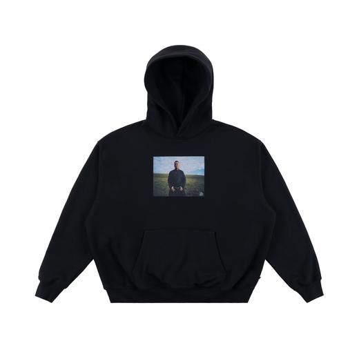 BK2024秋冬不动如山人像照片帽衫 商品图0