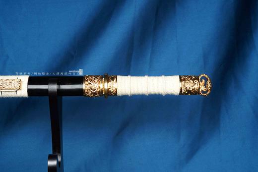 三希堂  青骓系列  大漆海浪冰裂环首  未开刃 商品图6