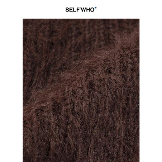 氛围感红咖啡毛线针织帽 商品图3