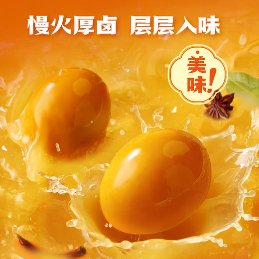 【王小卤新品】香卤盐焗鸡蛋1袋168g装鲜蛋现卤营养高蛋白 商品图2