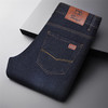 【加绒加厚】罗蒙冬季加绒保暖牛仔裤男士休闲百搭直筒弹力牛仔裤男棉质长裤 商品缩略图4