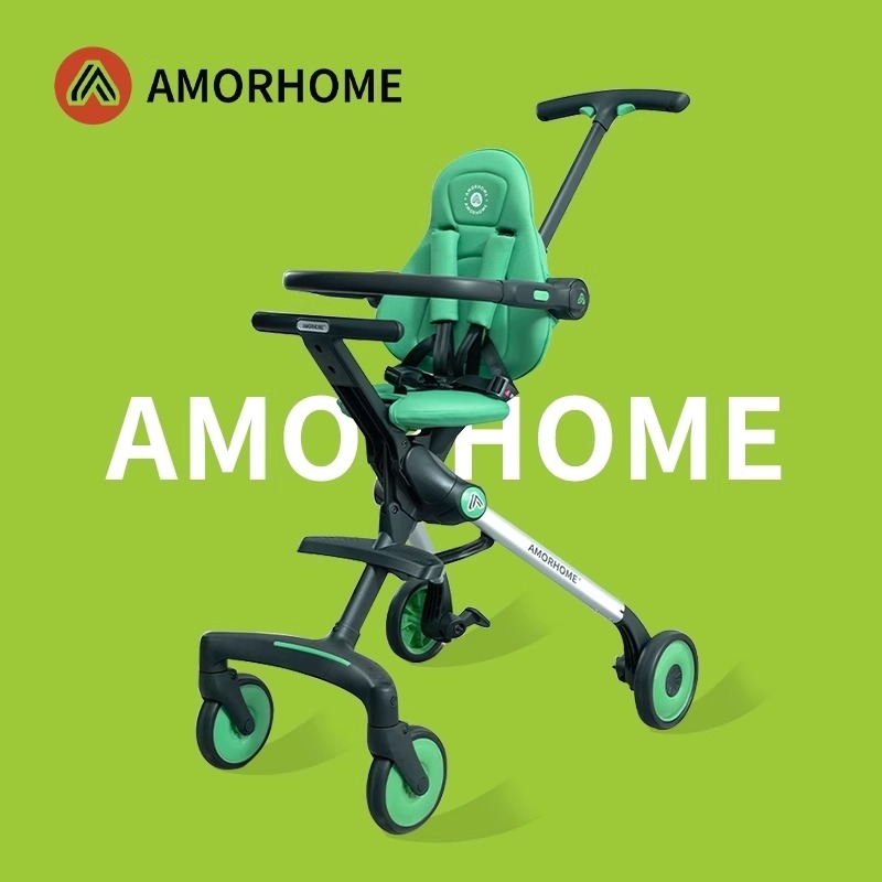 AMORHOME 溜娃神器 婴儿手推车轻便折叠