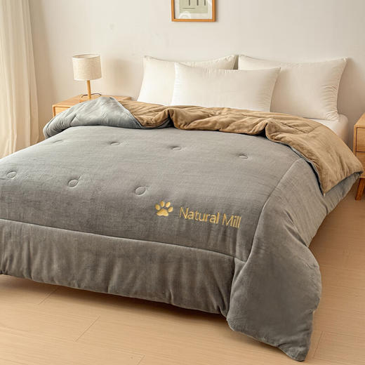 无印良品A类牛奶绒秋冬被MJ-B2024-0178 商品图0