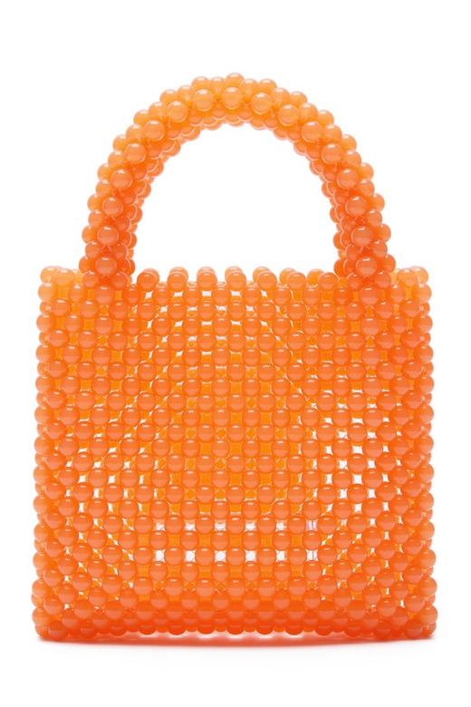 Say Something 彩色串珠手工编织包 9138 商品图3