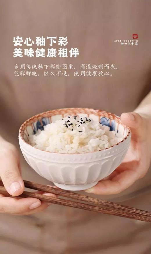 29.9买3送3礼盒装!到手六个碗，花色都不同【染可复古藤蔓六件套】@-套碗碟唤醒生活的仪式感因拿在手上质感很nice，复古编织图案，让人一见心动! 商品图13