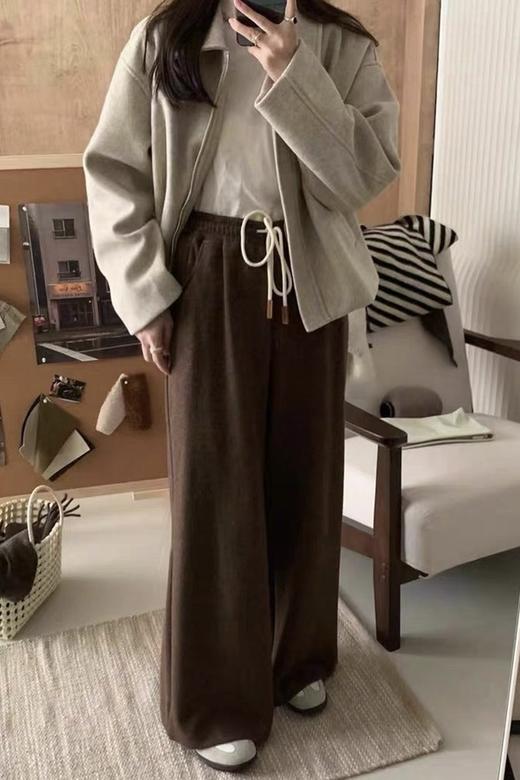 HAYES 美式休闲焦糖色长裤 19303 商品图0