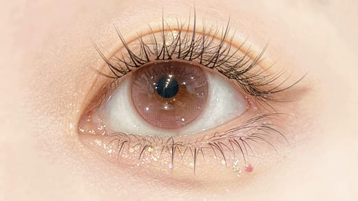 MIXMIXX 润润泪珠 月抛 两片 14.5mm 参考着色 13.6mm 基弧 8.6 含水 42% 新锐国货 商品图2