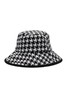 SUMMER & SAGE 经典黑白千鸟格渔夫帽 8400 商品缩略图1