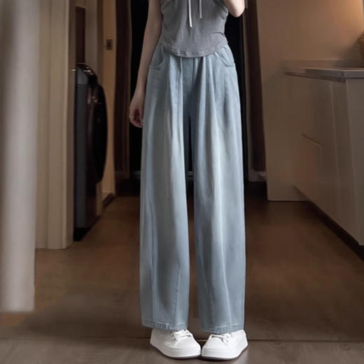 裁缝学苑AQ382牛仔哈伦裤纸样女装新款老爹裤萝卜裤子样板服装版型 商品图4