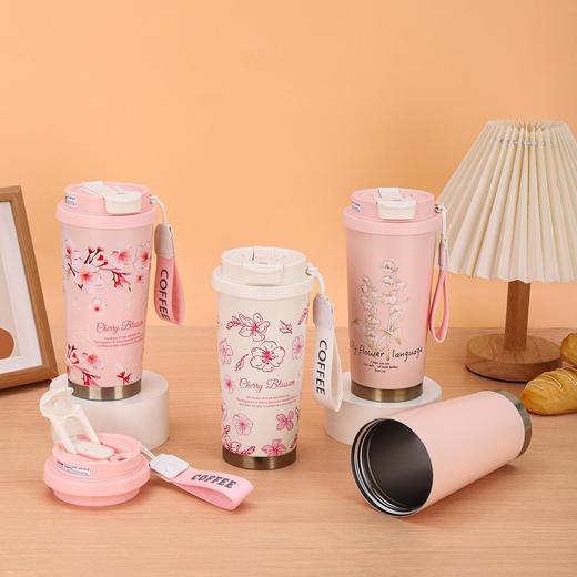 【铃兰保温杯500ML大容量】316不锈钢内胆+304不锈钢底座 四季刚需保冷又保热 商品图2