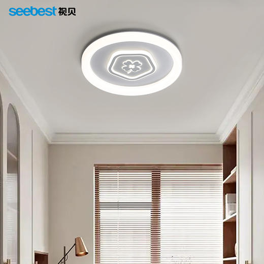 幸运草-厚板卧室灯 商品图3