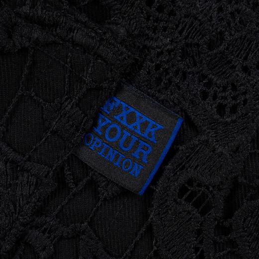 BK2024秋冬双层重磅蕾丝牛仔工装长裤 商品图4