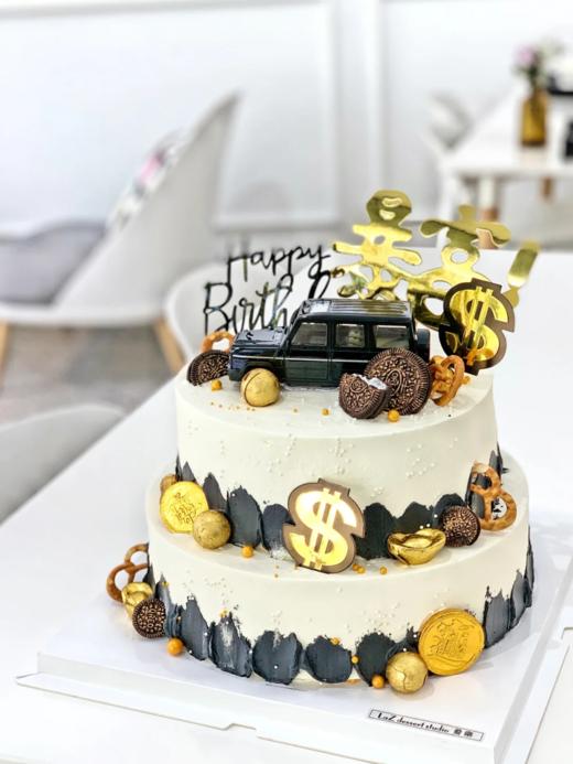 暴富开大奔双层蛋糕 商品图0