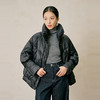 NEELLY纳俪商场同款冬季新款立领短款羽绒服简约设计感面包服女N23114L07756 商品缩略图3