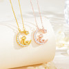 【蛇年限定❗️S925纯银月亮小蛇项链】吉祥福礼，戴来好运，纳福开运！女生肖本命年镶钻高级感送女生礼物闺蜜新年年货礼盒情人节 商品缩略图0