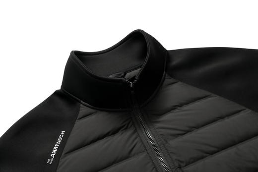 半身缘男女装 冬季插肩袖针织拼接轻薄情侣款立领羽绒服2529 商品图6