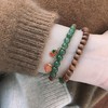 甄珠贝 碧玉/印度老山檀两圈手链 商品缩略图4