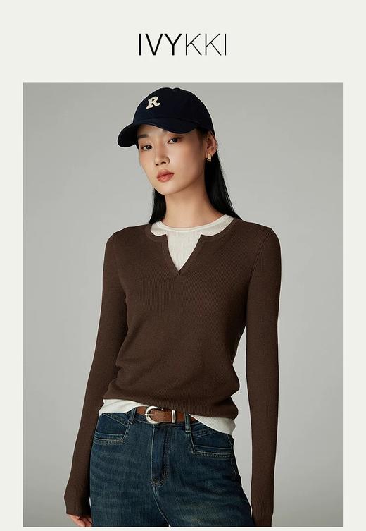 3F【Ivy.kki】针织毛衣 商品图0