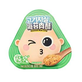 祯奖 三连罐迷你海苔肉酥 66g/盒