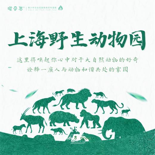 孩子志 | 上海野生动物园 动物探索研学【会员价】亲子 / 独立，1/11、1/13、1/20 考完试特惠 仅三期 唤起心中对于大自然动物的认知感！苏州地区多个上车点.. 商品图0