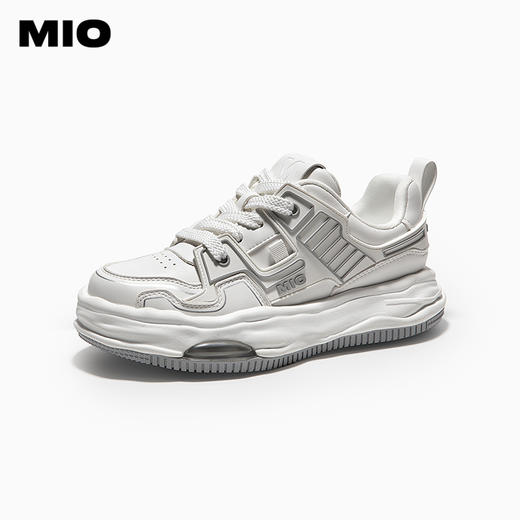 MIO米奥溶解底潮流板鞋时尚休闲鞋厚底舒适运动鞋女M251529357 商品图0