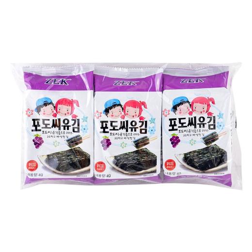 ZEK 葡萄籽油烤海苔12g/袋 商品图0