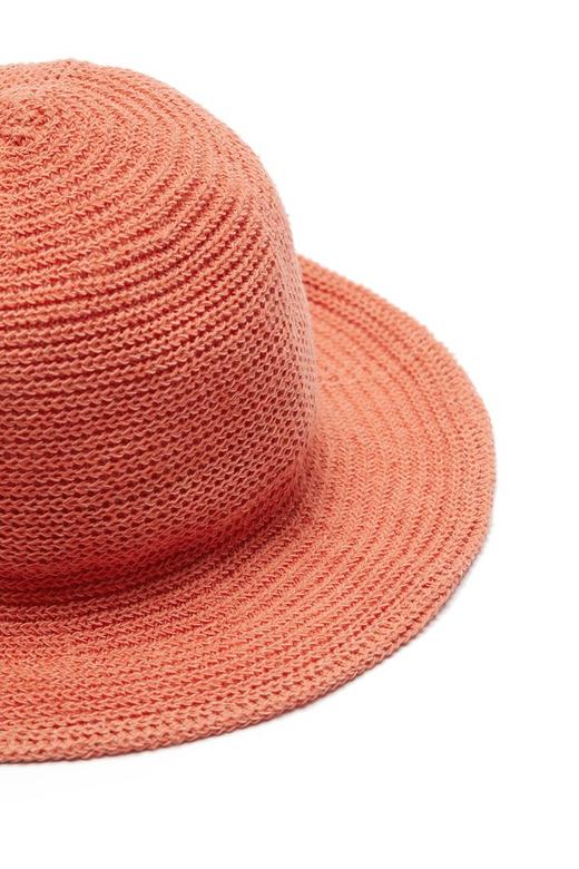 SUMMER & SAGE 亮丽珊瑚色渔夫帽 9031 商品图2