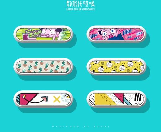 bcase Lovely TUP 数据线磁吸理线器 商品图3