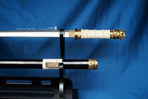 三希堂  青骓系列  大漆海浪冰裂环首  未开刃 商品图7