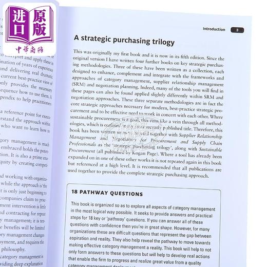 【中商原版】采购品类管理 第5版 企业盈利扩大化的战略方法 Category Management in Purchasing 英文原版 Jonathan O Brien 商品图2