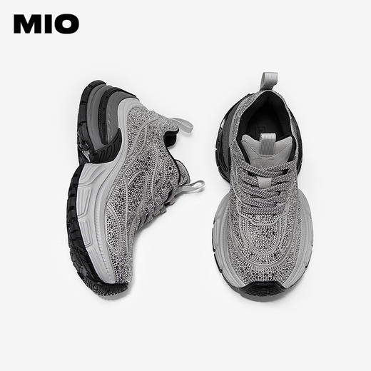 MIO米奥款时尚休闲鞋女机能厚底鞋潮流酷感舒适运动鞋M251563520 商品图3