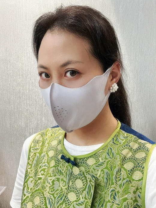 1113-7 一批无补 30颗高光淡水小米珠 超费手工的爆米花耳钉 商品图3