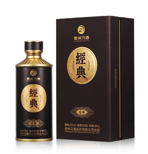 贵州习酒 53°经典·陈酿 酱香型白酒 500ml