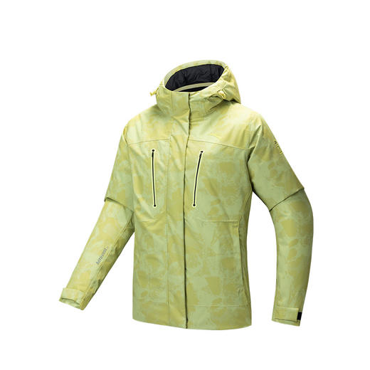 安踏雪壳羽绒服丨户外防泼水羽绒服女冬季连帽防风棉服162446901 商品图1