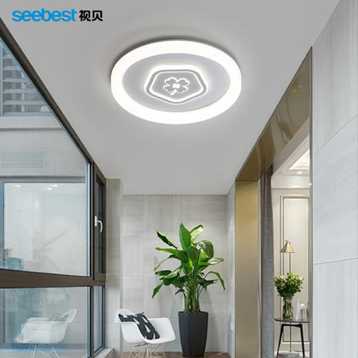 幸运草-厚板卧室灯 商品图2