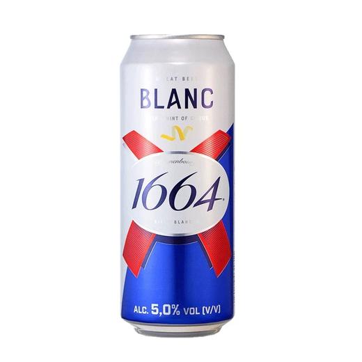Kronenbourg 1664 法国进口11.8°P白啤酒 500ml/听 商品图2