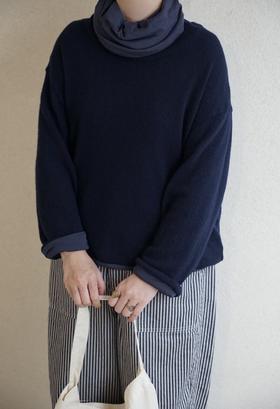 elsa esturgie 羊毛高领毛衣