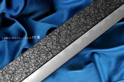 三希堂  青骓系列  大漆海浪冰裂环首  未开刃 商品图2