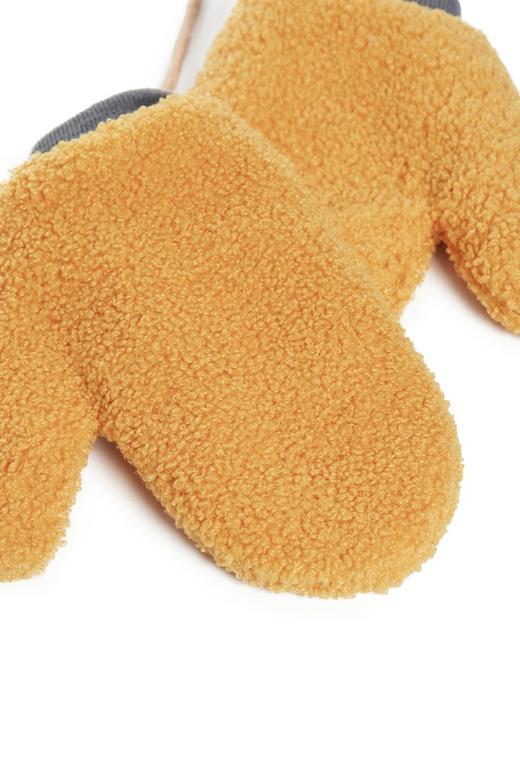 SUMMER & SAGE 黄色挂脖连指手套 8548 商品图3