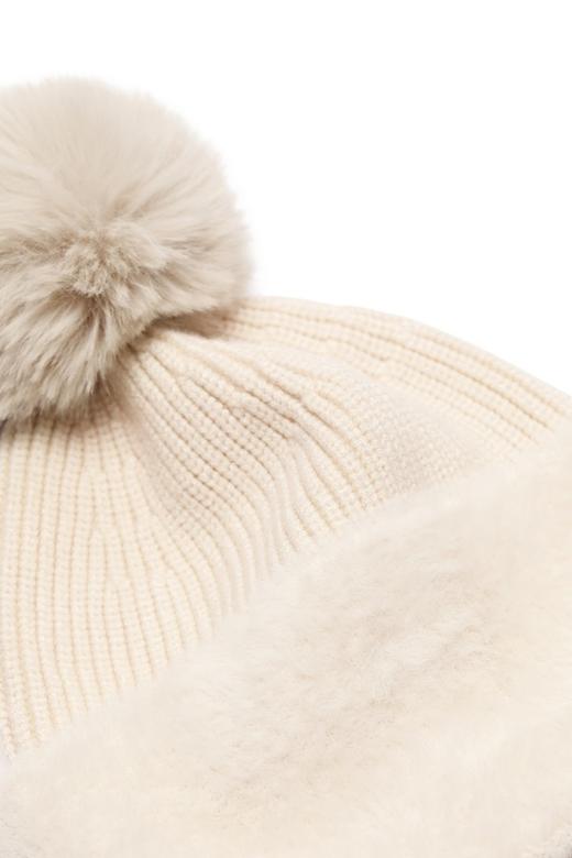 AVA 毛球装饰百搭针织帽 8552 商品图2