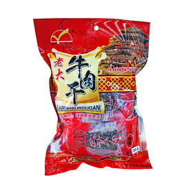 L老大香辣牛肉干250g
